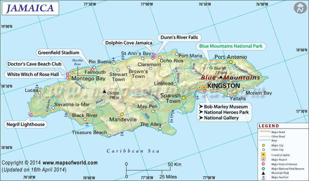 map-of-jamaica